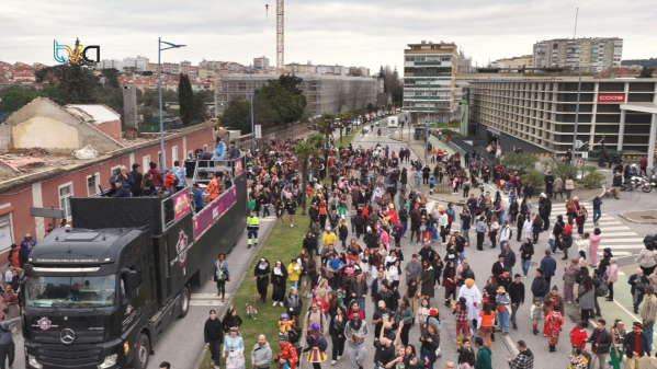 Benfica e Falagueira-Venda Nova Desfilam no Carnaval EntrePortas